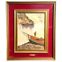 Pironti Aldo - the Fisherman Oil on canvas oil painting