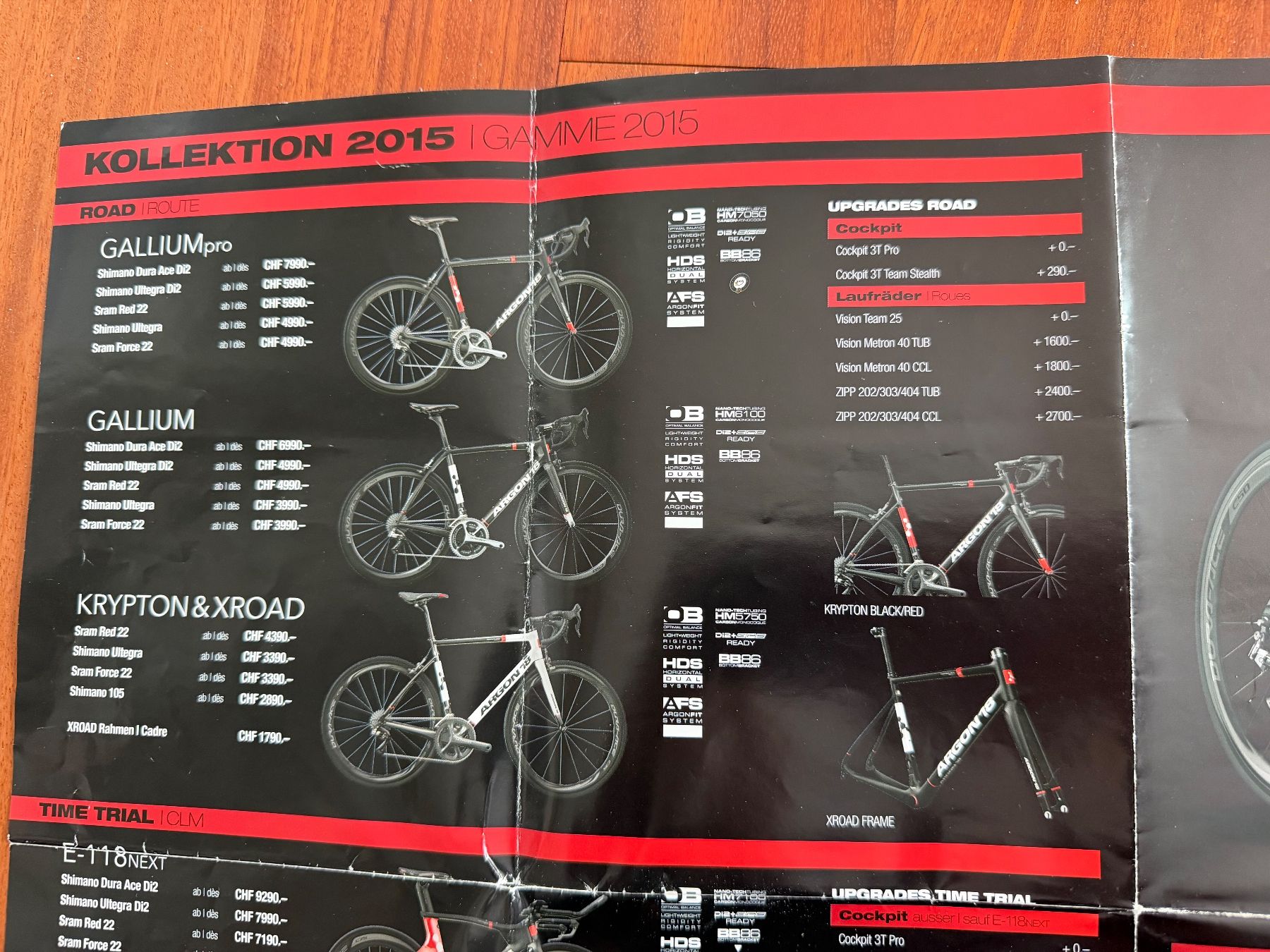 Biciclette: Rennvelo Argon 18 Carbon – Usato da Sursee venduto da and_9zfj 1
