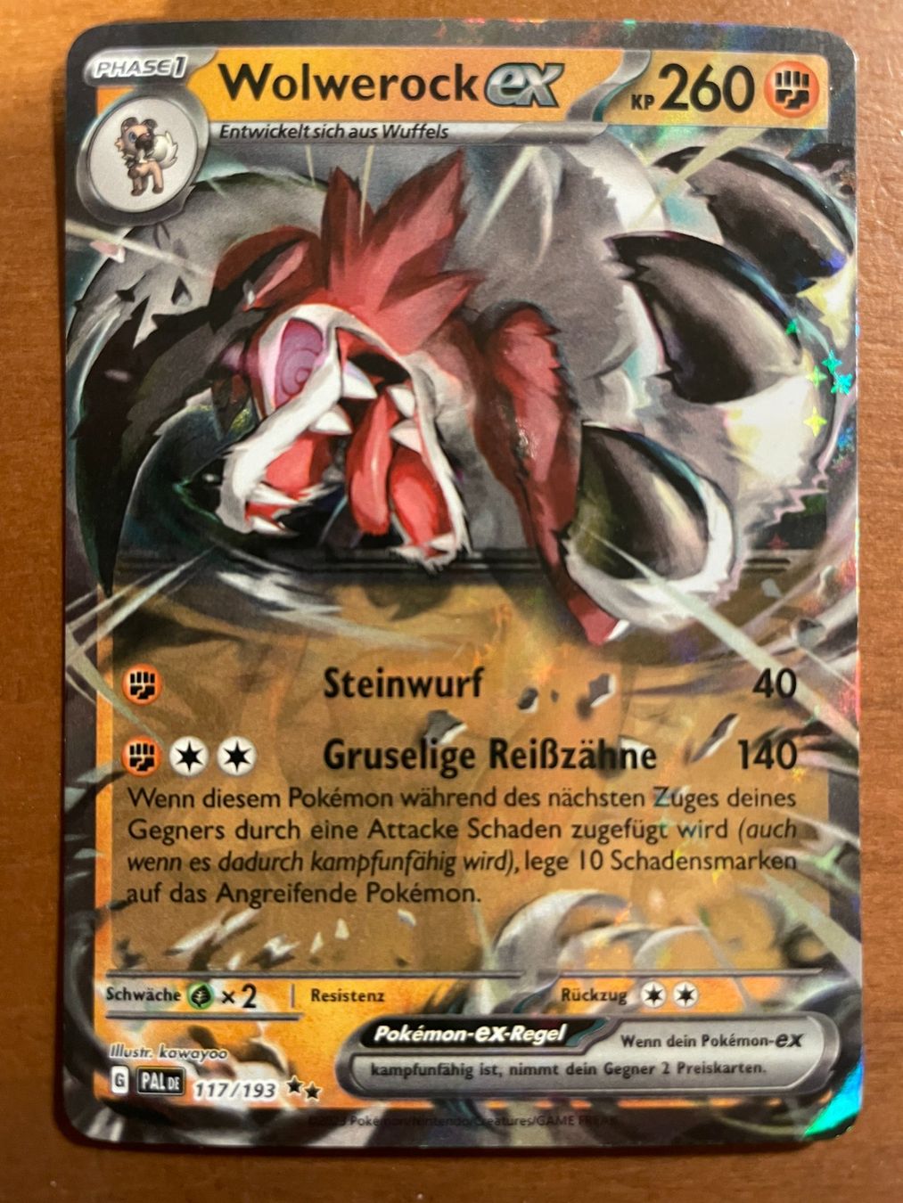 Pokémon Cartes à collectionner: Pokemon Wolwerock eX (Versand gratis) – Neuf (Voir description) à Chur par Angerson