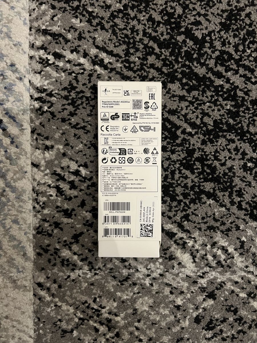 Penna & Evidenziatori: Dell Active Pen PN7522W – Nuovo (secondo la descrizione) da Landquart venduto da Lebusha 1