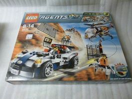 LEGO Agents 8634 Mission 5 Turbocar  - 100%NEW - Super Prix