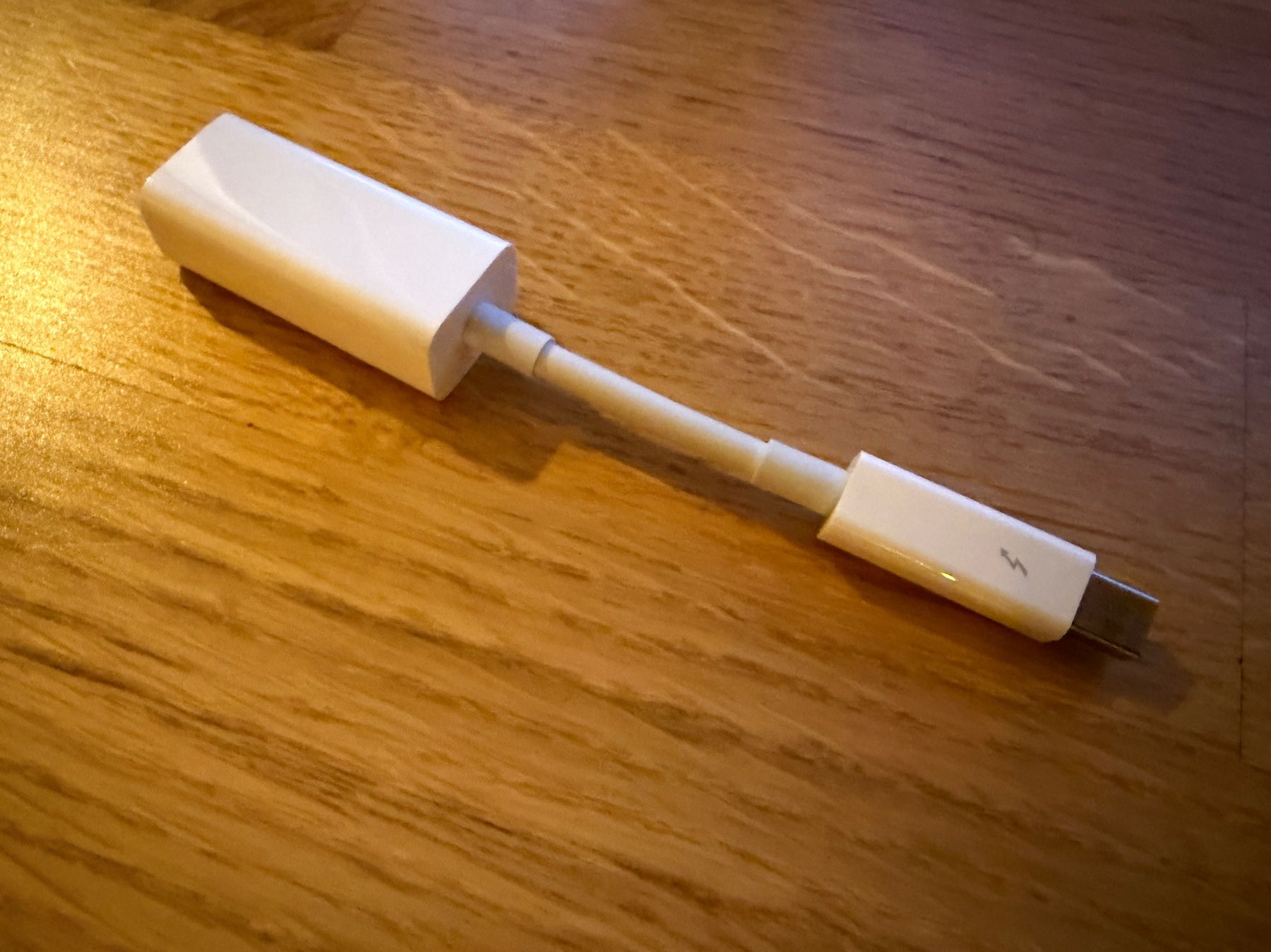 Apple Unità & Adattatore: Apple Adpater Thunderbolt auf Netzwerk RJ45 – Usato da Basel venduto da durelm 1