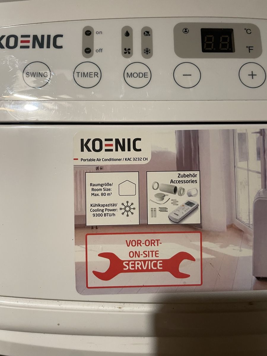 König Climatiseurs: Klimaanlage Koenic Kac 3232 – D'occasion à Birmensdorf ZH par des_r5ll 5