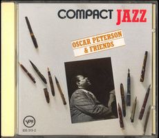 Oscar Peterson FRIENDS Lester Young Stan Getz CompactJazz CD
