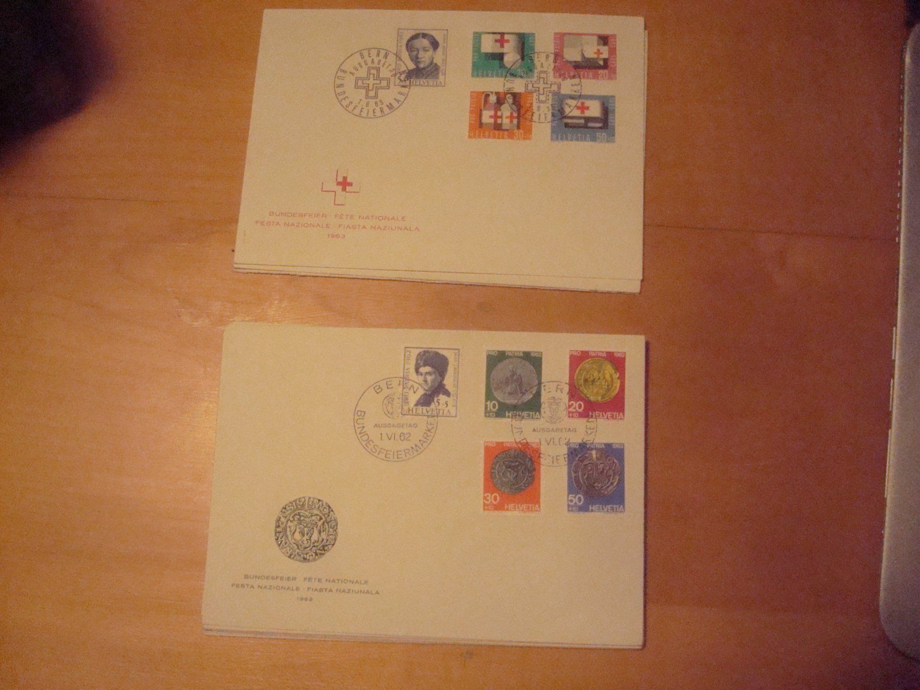 Tutti i francobolli: PP 1963 FDC AB NUR 75 RP – Usato da Gordola venduto da Polentaefung