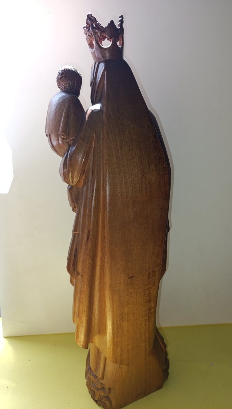Skulpturen & Statuen: Madonna mit Kind 60cm ,von E. Thomann  Brienzer Schnitzer – Neu (gemäss Beschreibung) aus zofingen von Blume14 2