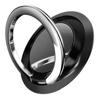 Fingerring-Halter für Handy, 360° drehbar, schwarz