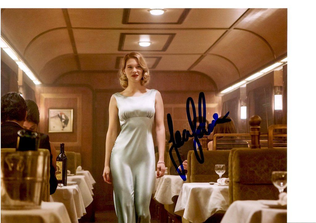 Autografi: Léa SEYDOUX  007 - JAMES Bond / AUTOGRAMM – Usato da Egg b. Zürich venduto da Dbunny