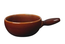 Caquelon STöCKLI Tradition 21cm braun