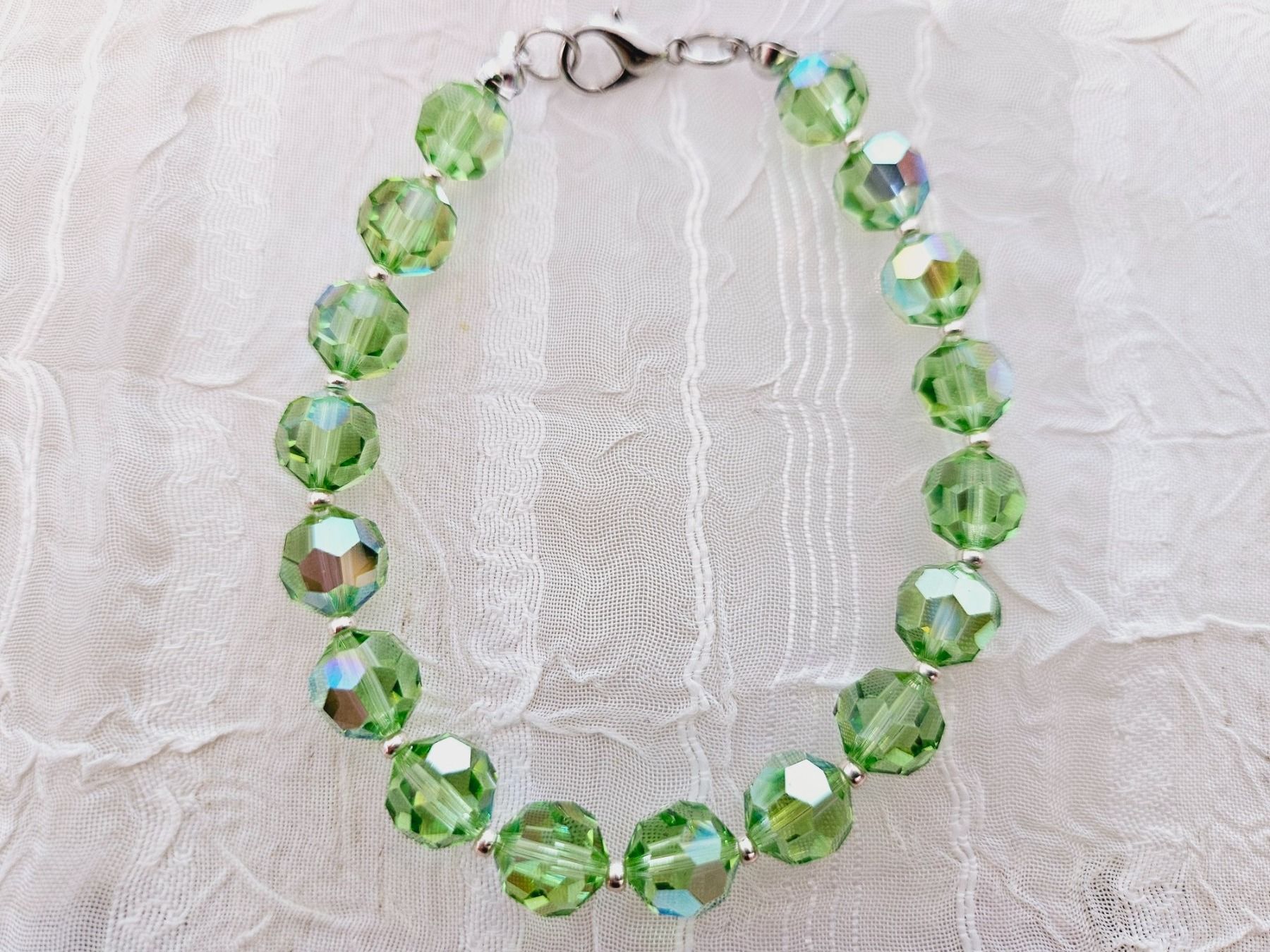 Bracciali & Braccialetti: Armkette aus swarovski perlen – Nuovo (secondo la descrizione) da Dietikon venduto da Eleda 5