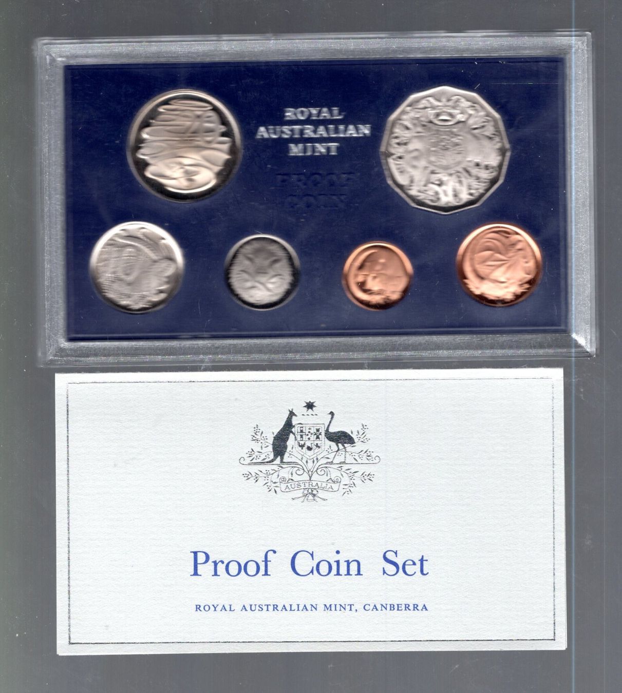 Tutti le monete: Australien coins set  PROOF 1973 selten – Nuovo e nell'imballaggio originale da Leibstadt venduto da baroc333 1