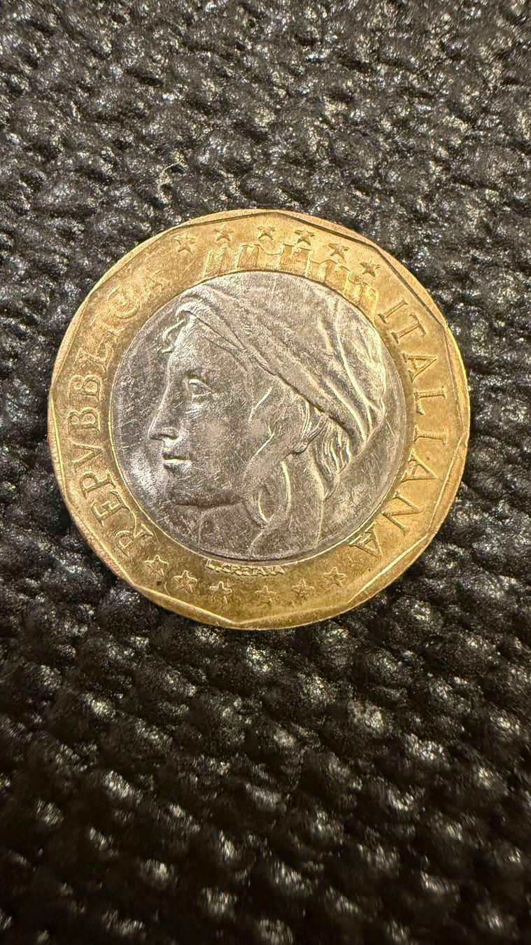Tutti le monete: MONETA  1000 LIRE 1998 – Usato da Monte Carasso venduto da Ely67