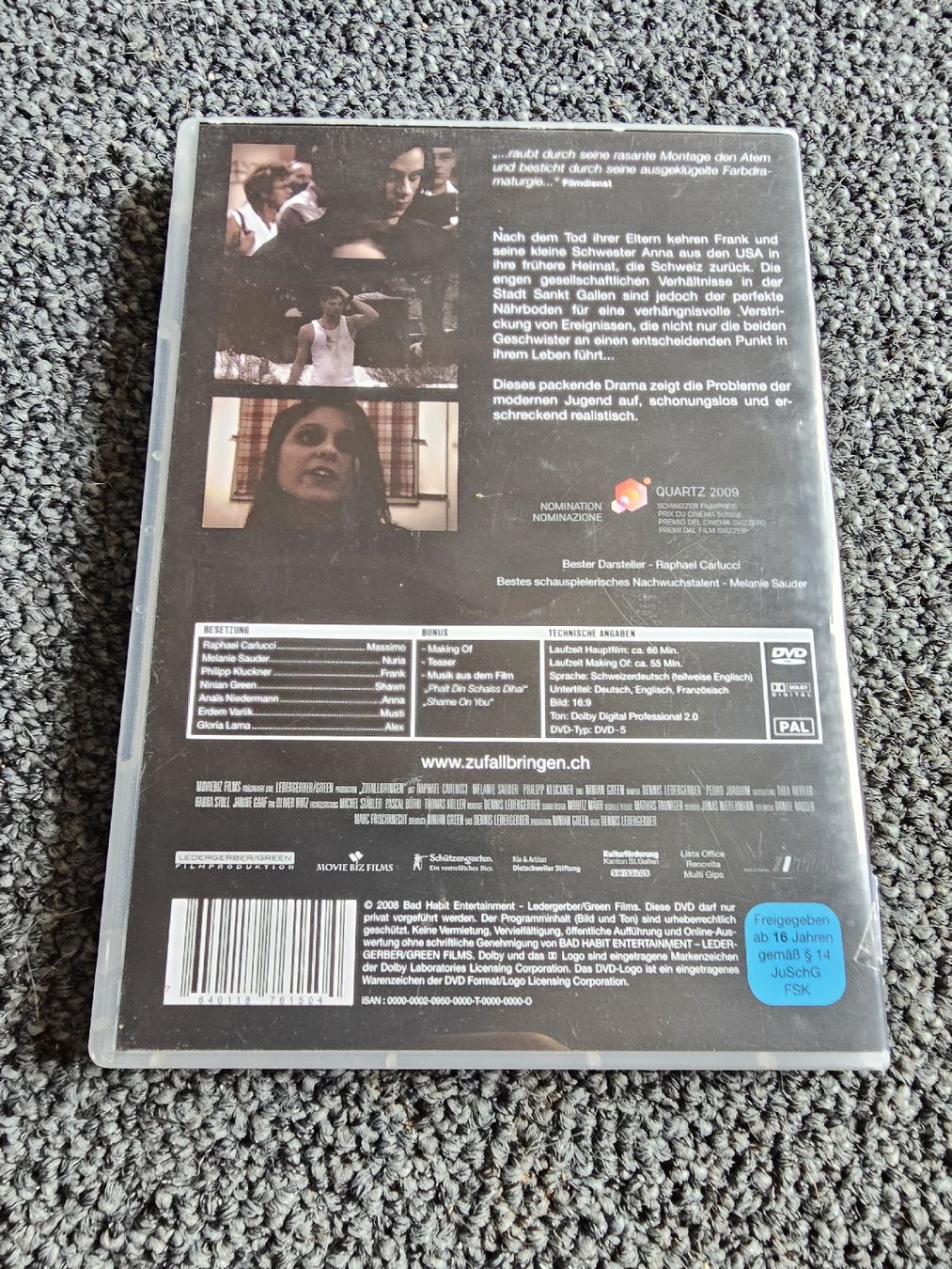 Tutti i DVDs: DVD "Zufall zu bringen" (15730) – Usato da Ruswil venduto da jan_bxl5 1