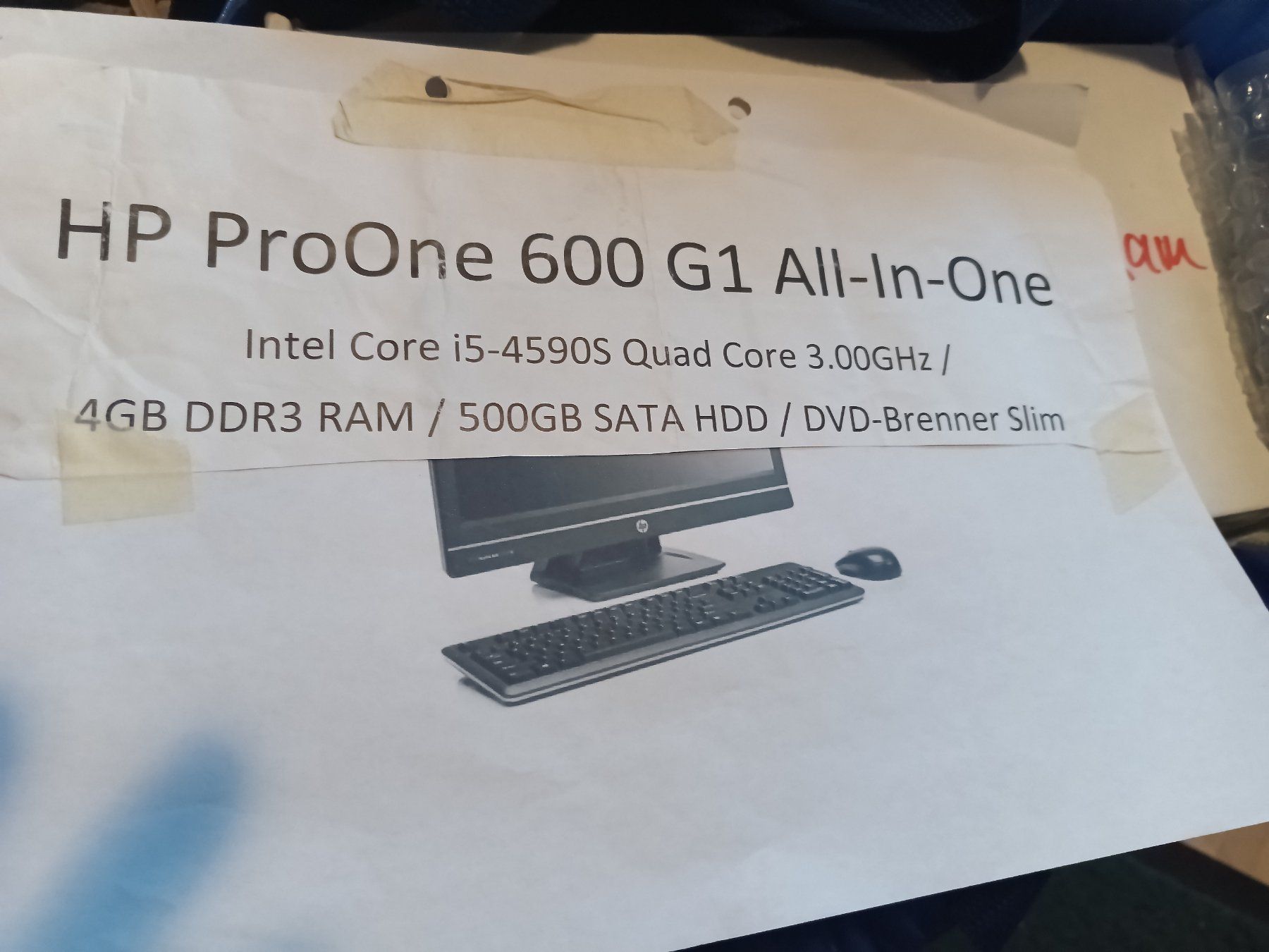 PC: PC HP all in one Windows 10 proff+gratis uhr – Nuovo (secondo la descrizione) da Wila venduto da delphi48 2