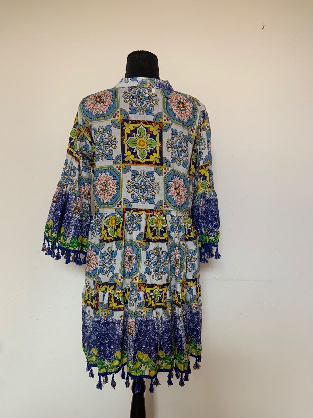 Kleider: Bohokleid /Tunika im Positanostyle – Neu (gemäss Beschreibung) aus Sigriswil von ck56 1