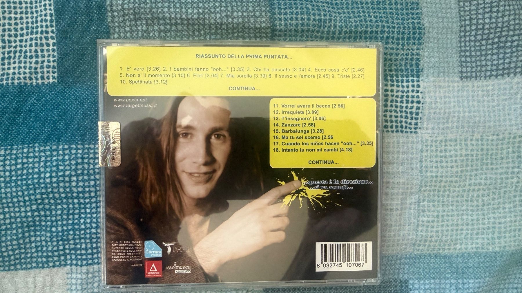 CDs: CD POVIA – D'occasion à Monte Carasso par Ely67 2