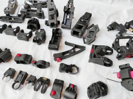 Lot Zubehör KLICK Fix Abus Rahmen Lenker Adapter Halterung