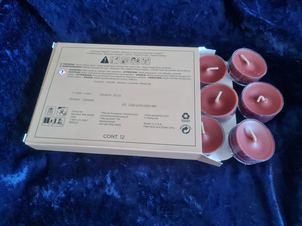 PartyLite 12 Lumini Profumati Estate - Fresh: Fragranza Di Biancheria Fresca E Muschio (4-6 Ore) - 2