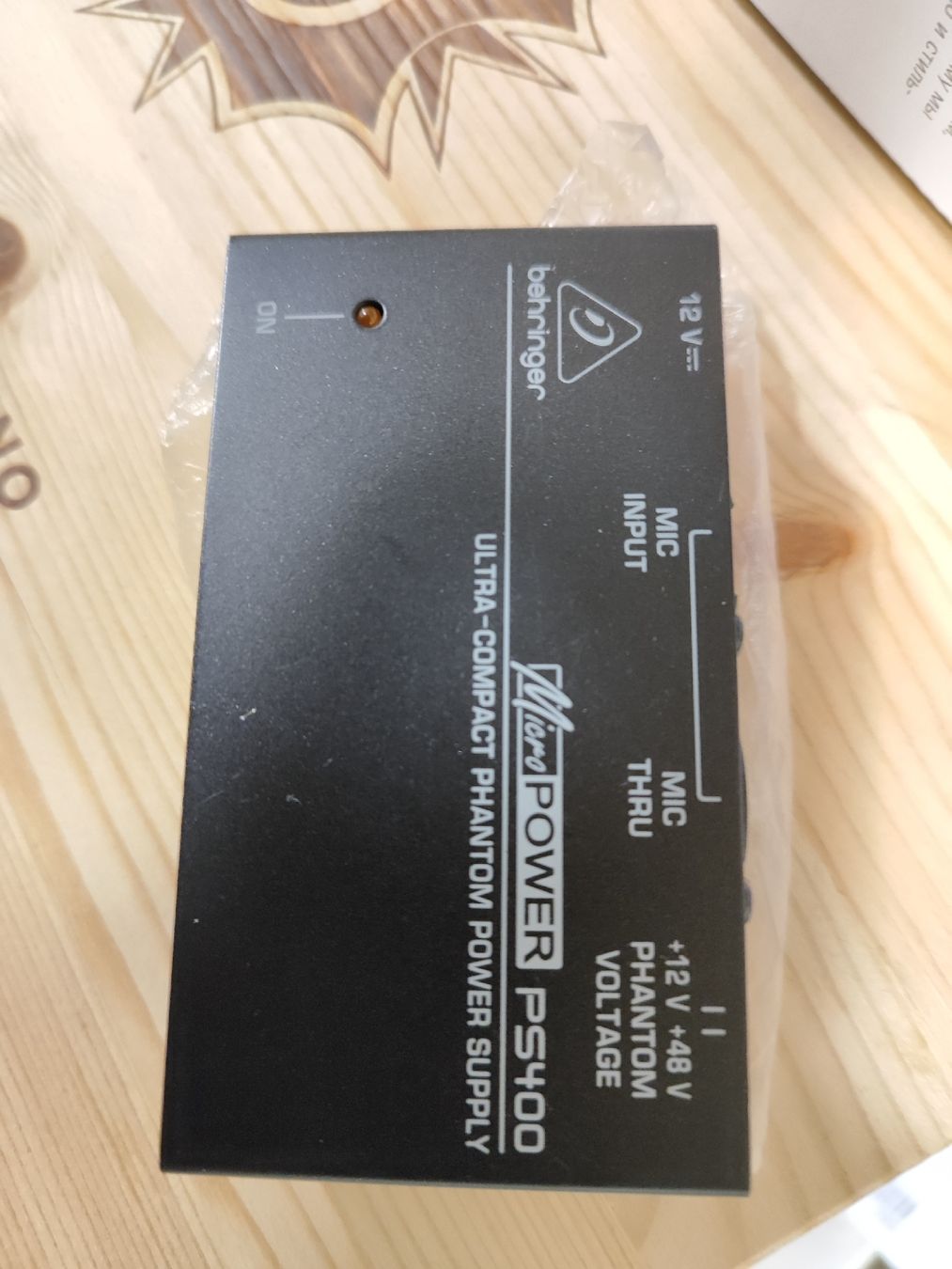 Behringer Mischpulte: Behringer MicroPower PS400 Phantom Power Supply Unit Mint – Gebraucht aus Mülligen von vagos85