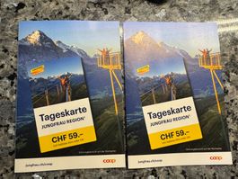 2 Tageskarten Jungfrau Region mit Ermässigungs-Code