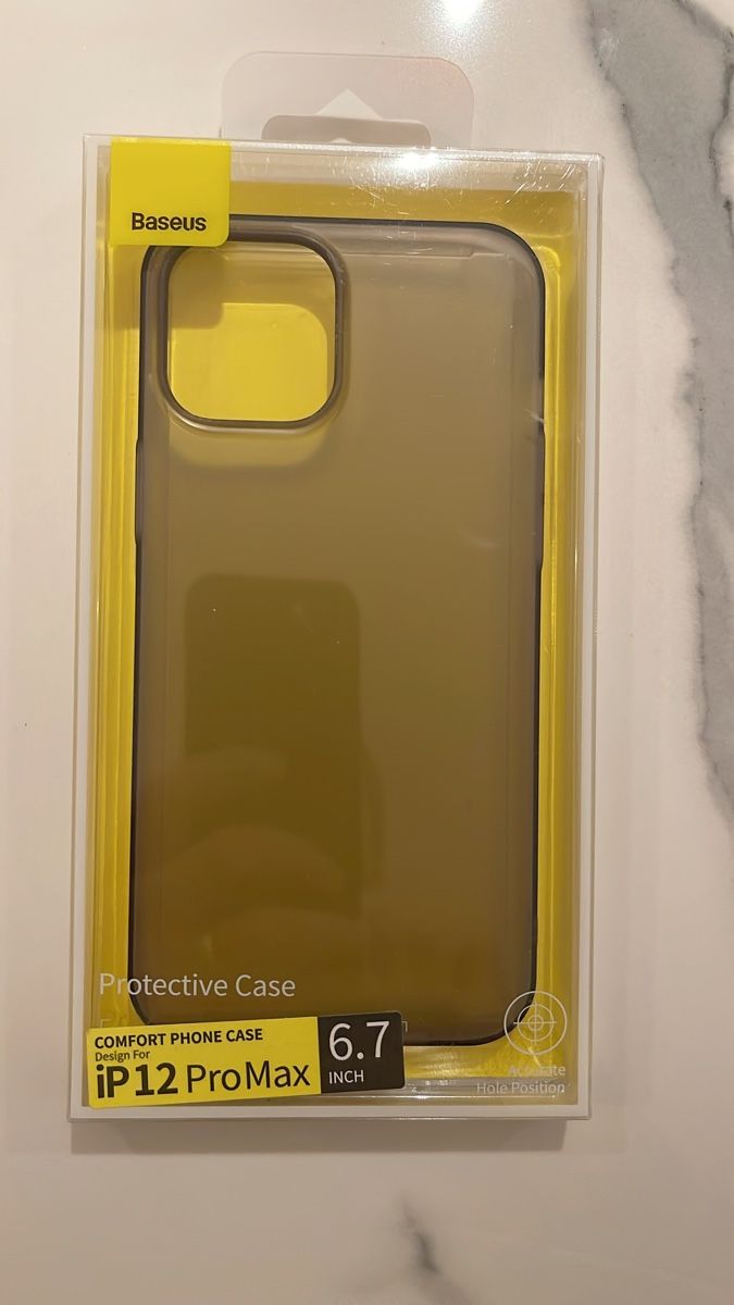 Baseus Cover & Protezioni schermo: Baseus Hülle iPhone 12 Pro Max Schutzhülle Case – Nuovo e nell'imballaggio originale da Meisterschwanden venduto da GleMar