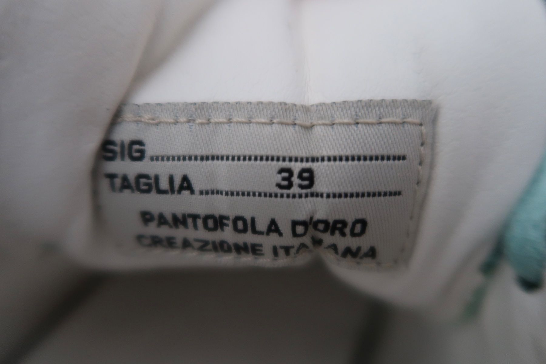 Scarpe da donna: Baskets Pantofola d'Oro turquoise - 39 – Nuovo (secondo la descrizione) da Lausanne venduto da Etoile96 6