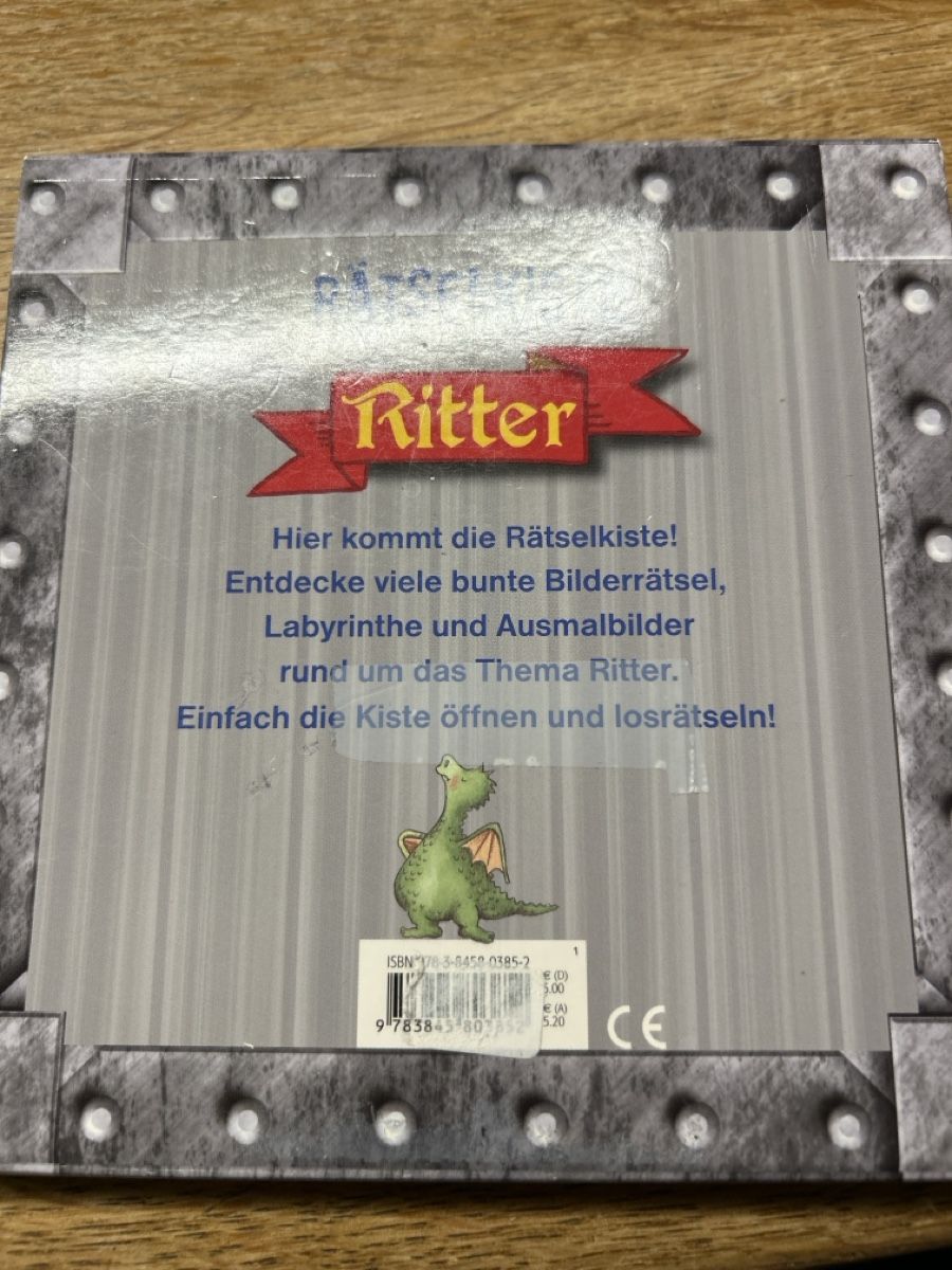 Giochi: Rätselkiste Ritter – Nuovo (secondo la descrizione) da Wichtrach venduto da henzmann1 1