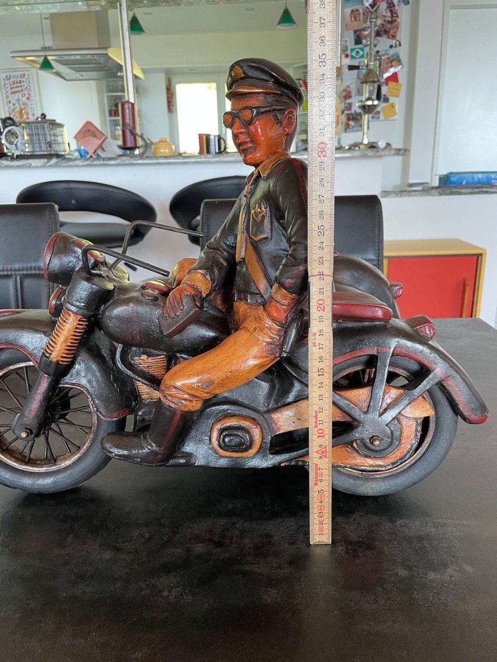 Sculture & Statue: Statue Figurine Harley-Davidson Side-Car – Usato da Vallamand venduto da Bricbracbroc82 8