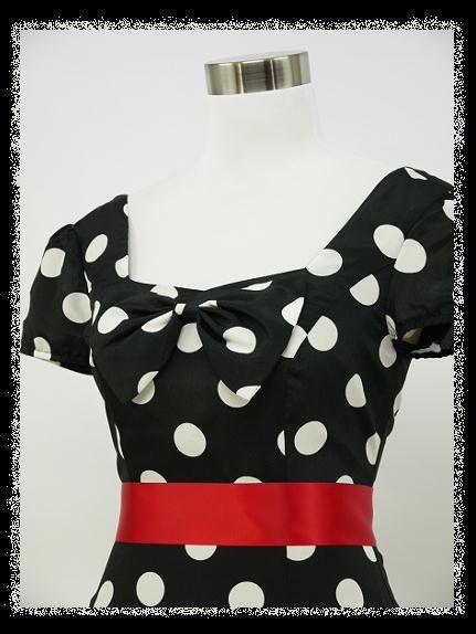 Vestiti: Rockabilly Kleid Punkte Gr. 36/38 neu – Nuovo e nell'imballaggio originale da Widnau venduto da kerstinlo 2