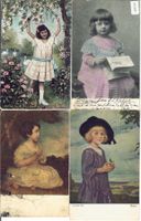 4 AK - Mädchen filles