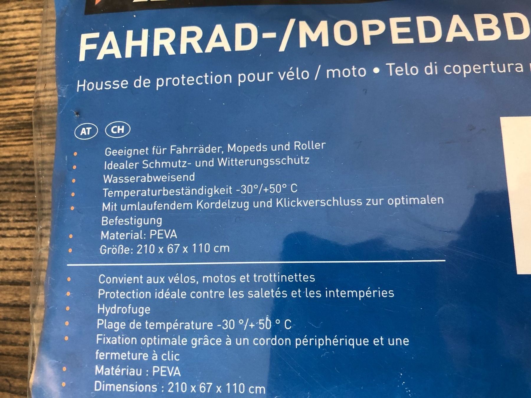 Velos: Velo-/ Fahrrad- und Motorabdeckung – Neu und originalverpackt aus Neerach von topshotta 1