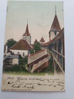 Alte Ansichtskarte Murten Morat Stadtmauer R35