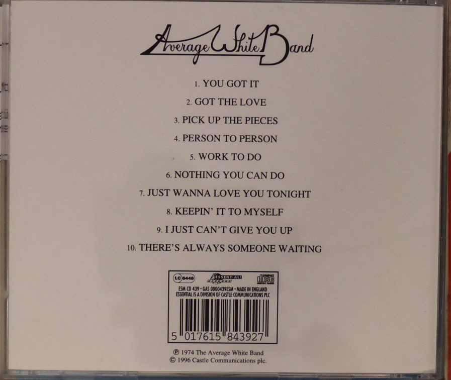 CDs: Avenage White Band – Awb – D'occasion à Luzern par CONTENTI 2