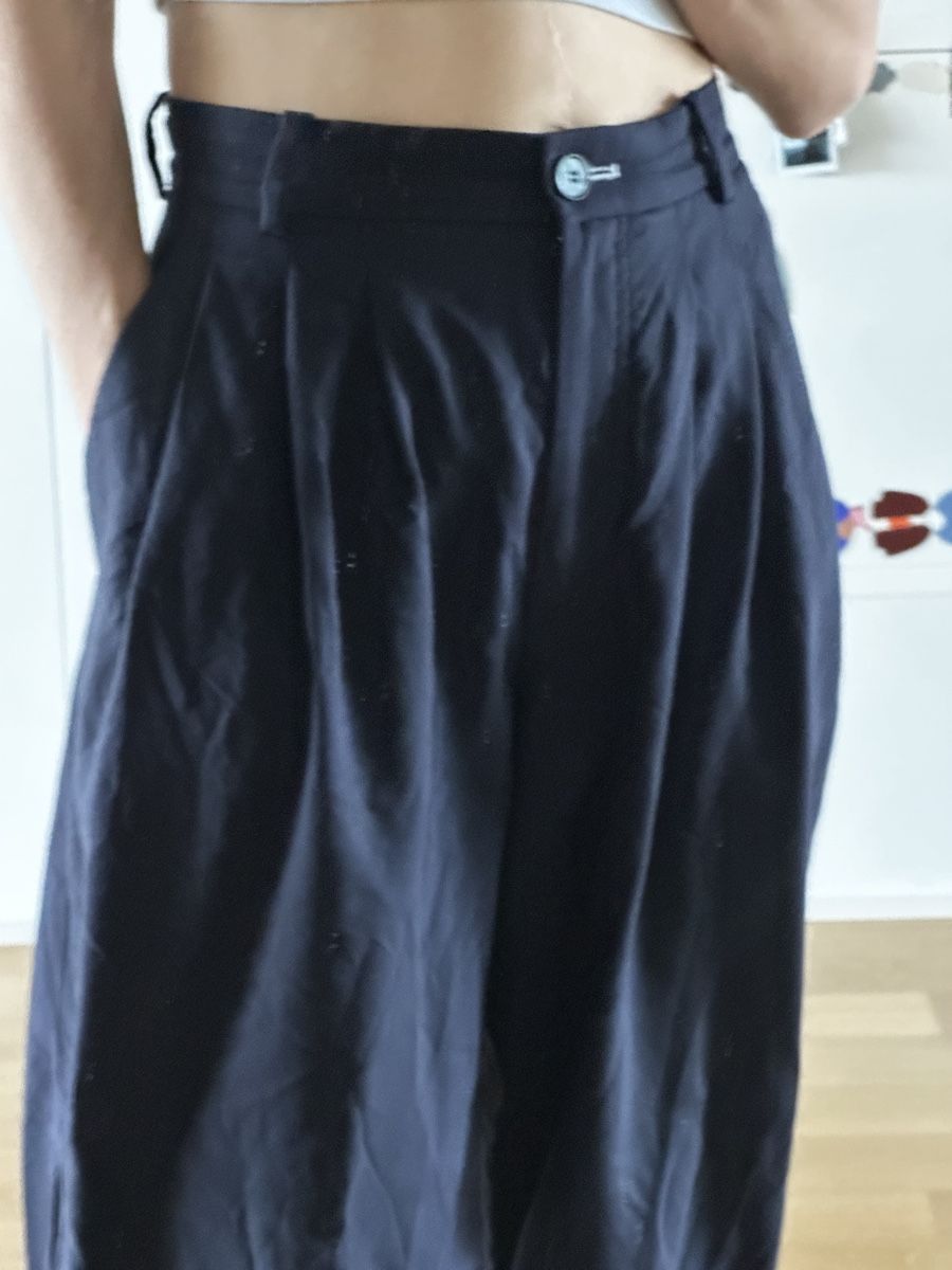 Cos Pantaloni: COS Culotte Hose Dunkelblau Gr. 34  – Usato da Bern venduto da Tana31 1