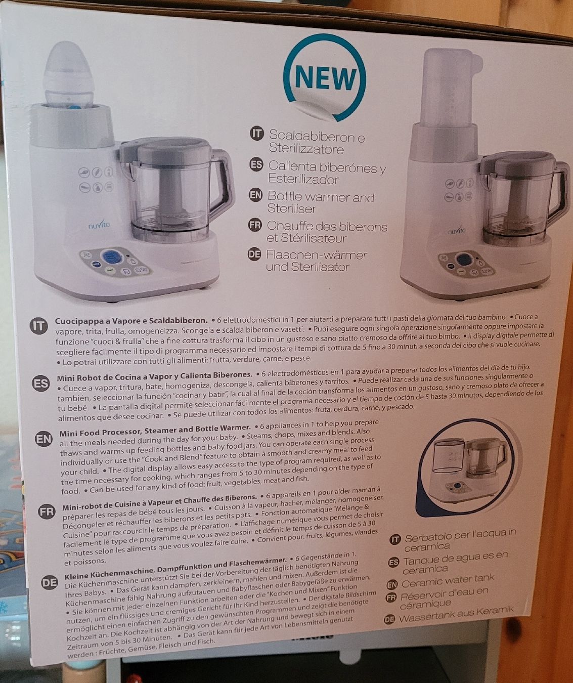 Elettrodomestici da cucina: Babybrei Mixer 6 in 1 – Usato da Hasliberg Reuti venduto da Raurinde86 1