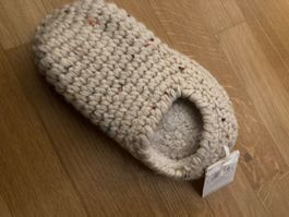 Anthropologie popcorn slippers house shoes