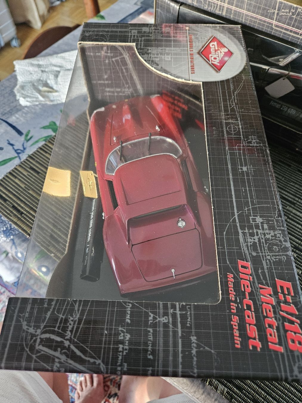 1/18 Ferrari 250 GTO 1694 cromado - GUILOY de segunda mano por 49 EUR