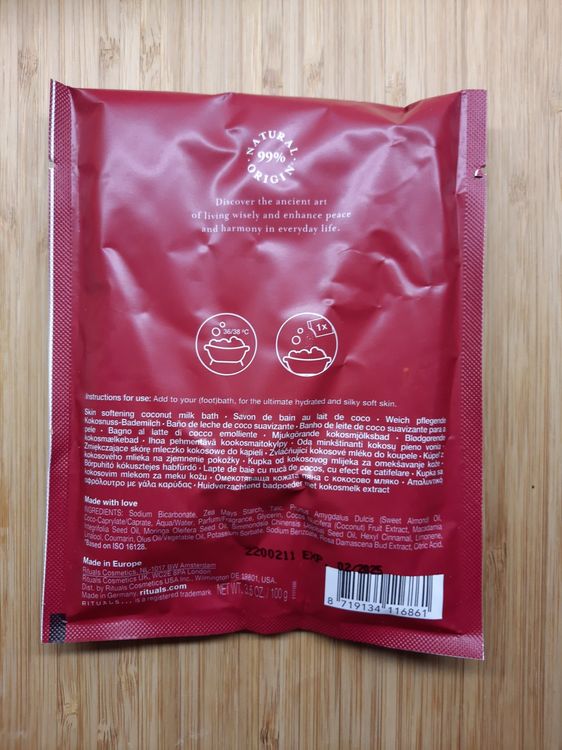 The Ritual of Ayurveda Coconut Milk Bath Kaufen auf Ricardo