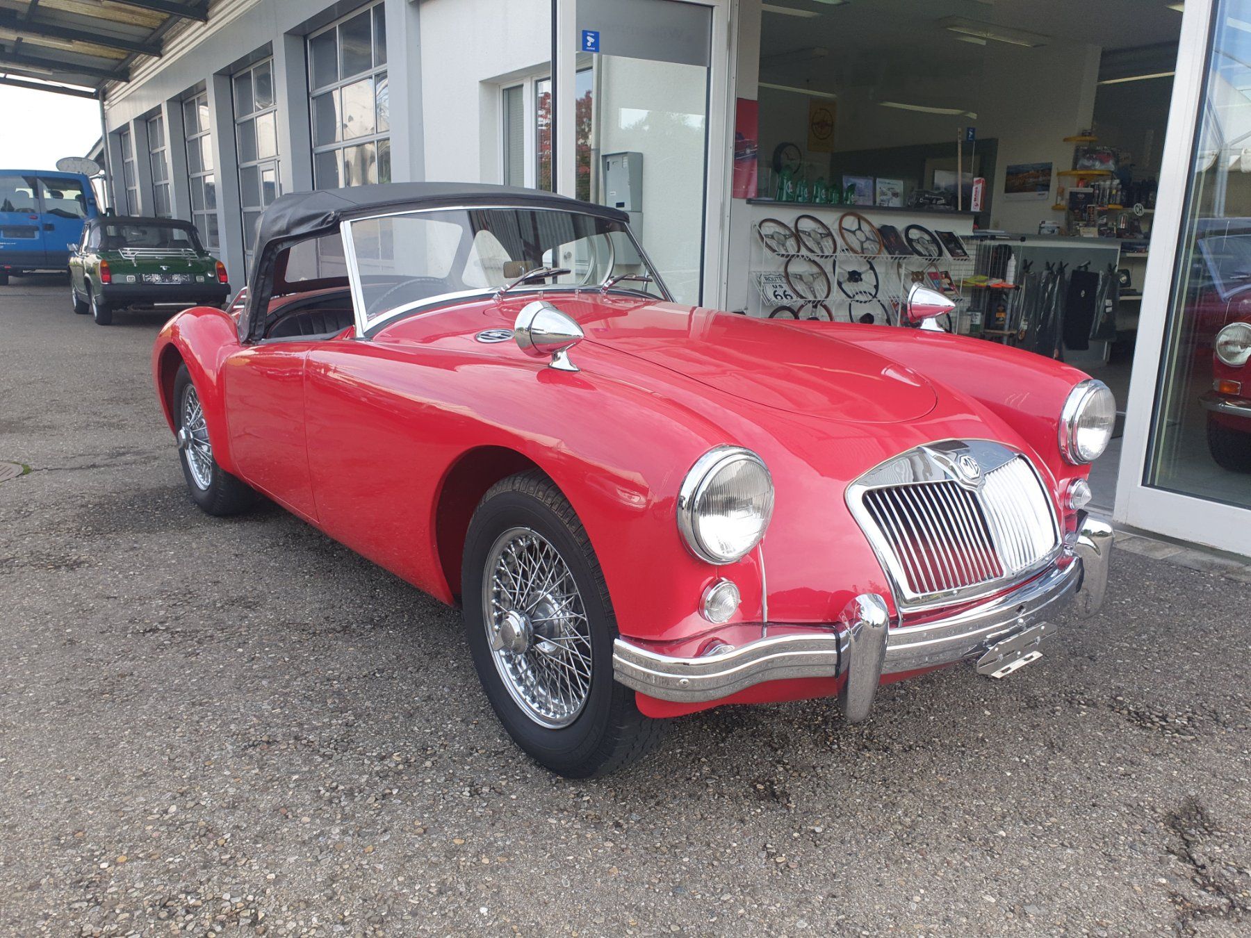 MG Automobili: MG A 1500  Oldtimer-Cabriolet – Usato da Schwarzenbach SG venduto da MGTC 2