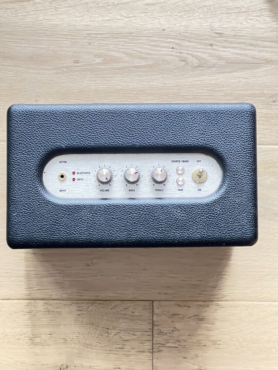 Marshall Casse acustiche: Enceinte Bluetooth Marshall Acton noire bon état – Usato da Chêne-Bourg venduto da mai_5ynr 1