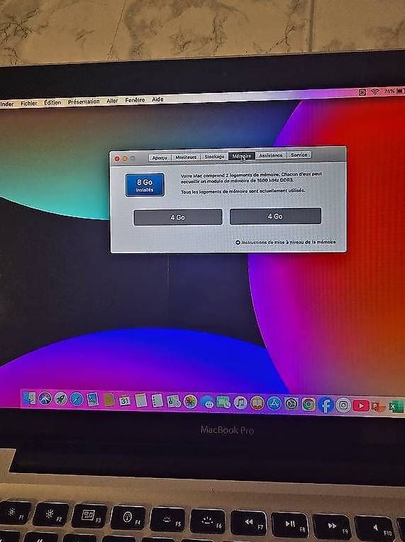 Apple Notebook: MacBook Pro 13| i7| 8Go| SSD 240Go| Microsoft Office – Usato da Renens VD venduto da MTD2211 7