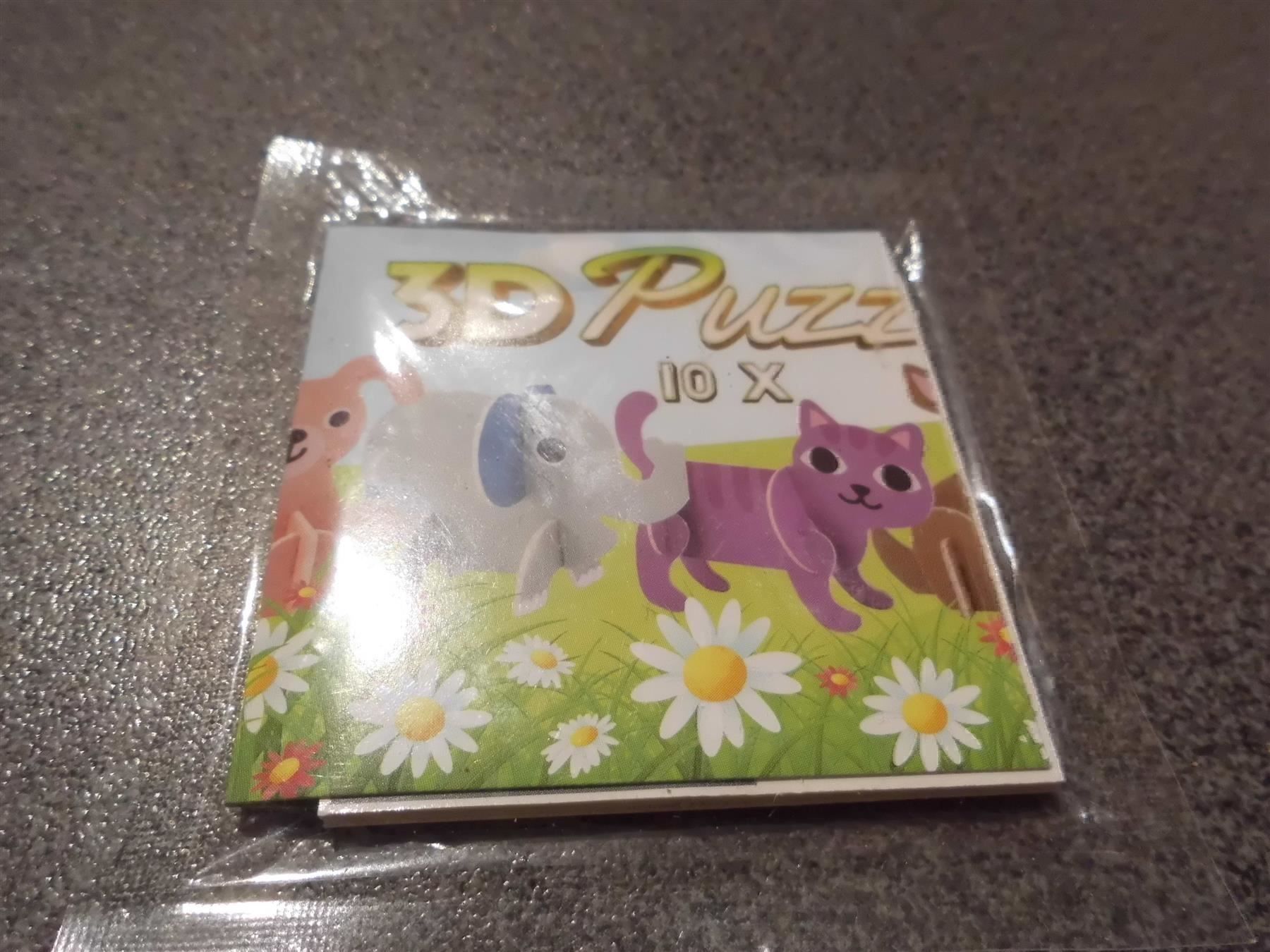 Jouets: Chips-Figur 3D Puzzle Tiere – Neuf avec emballage d'origine à Zürich par Motzkuh
