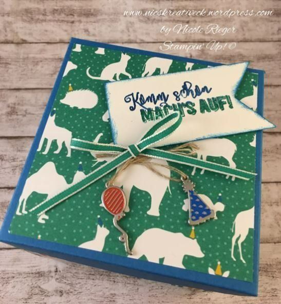 Stampin' up! Carta: Stampin up Designerpapier "Für Partylöwen" – Nuovo (secondo la descrizione) da Frauenkappelen venduto da evangelina78 5