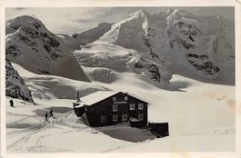 Pontresina, Diavolezzahütte mit Piz Palü
