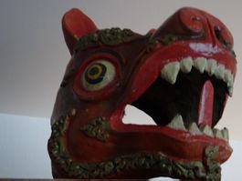 Cham Dance Maske / Mongolei Tibet
