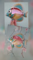 Poisson décoratif en métal  (3D)