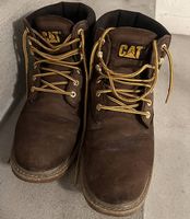 Herrenschuhe aus Leder, Gr. 44, CAT
