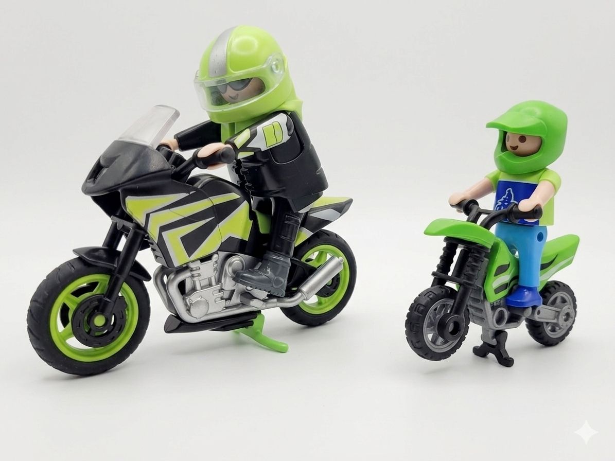 Playmobil Giocattoli: Playmobil, Biker Duo – Usato da Gunzwil venduto da Zappelhans