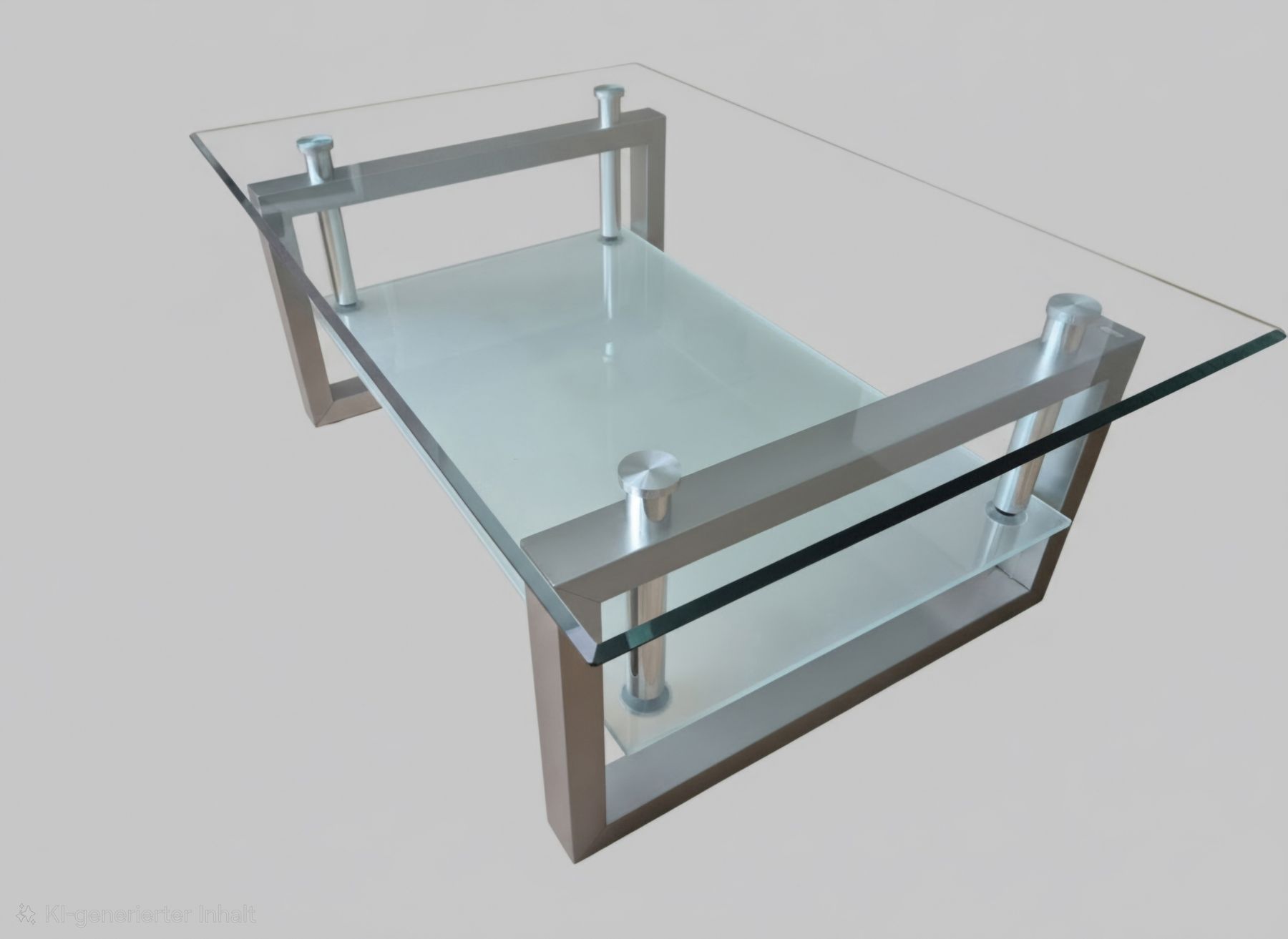 Tische: Couchtisch mit Glasplatten – Gebraucht aus Ettingen von hebla