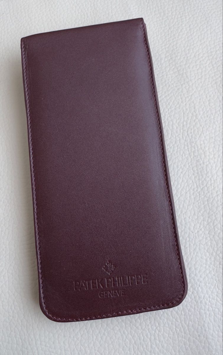 Patek Philippe Scatole porta orologi: Pochette cuir Patek Philippe Genève original – Nuovo (secondo la descrizione) da Posieux venduto da Angeles82 5